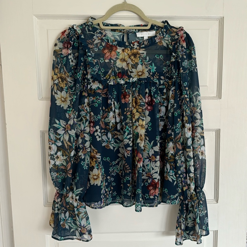 🌼 Anthropologie eri + ali Velma top 🌼